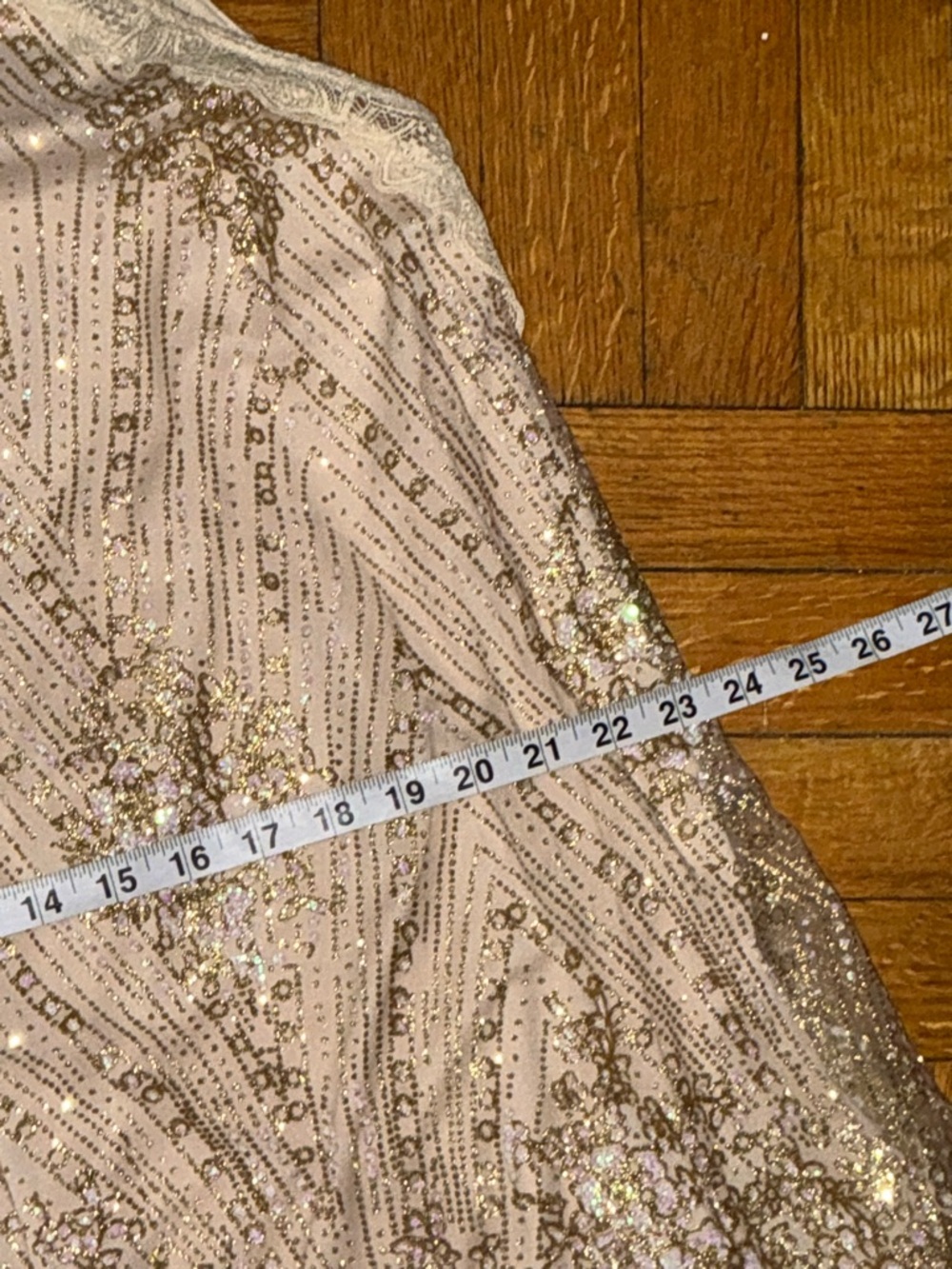 Southern Fried Chics, NWT, XXXL Gold Boutique Dress - Picture 10 of 12